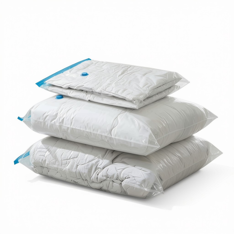 Lot de 3 Sacs de Rangement Vétements, Pliable, Fonctionnel pour Valise,Empêchant l'Humidité et la Moisissure,3 Tailles avec Pompe – image 2