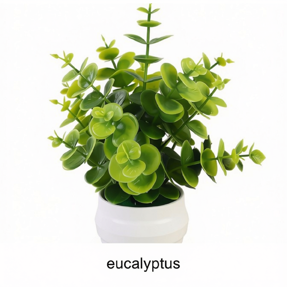 Vase avec Plante Créative et Durable en Plastique pour Décoration de Maison et Bureau – image 6