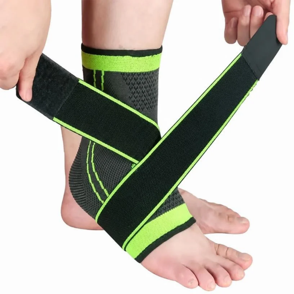 Bande Élastique pour Manchon de Cheville,Sangle à Double Pression pour le Soutien Sportif,Attelle de Soutien de la Cheville – image 4