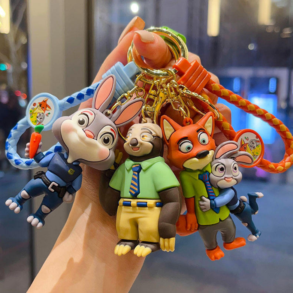 Porte-Clés Mignon Dessin Animé pour Clé Voiture,Porte-Clés Sac à Dos