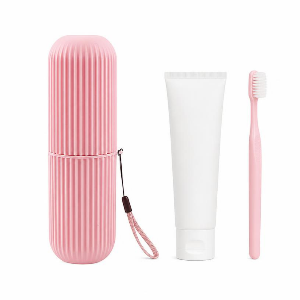 Porte-Brosse à Dents de Voyage,Étui de Voyage pour Brosse à Dents,Dentifrice – image 3