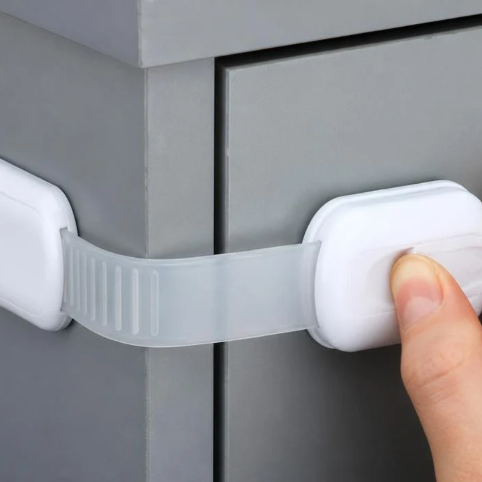 Lot de 3 Loquets de Protection pour Armoire, Protection et Sécurité pour Enfant et Bébé – image 3