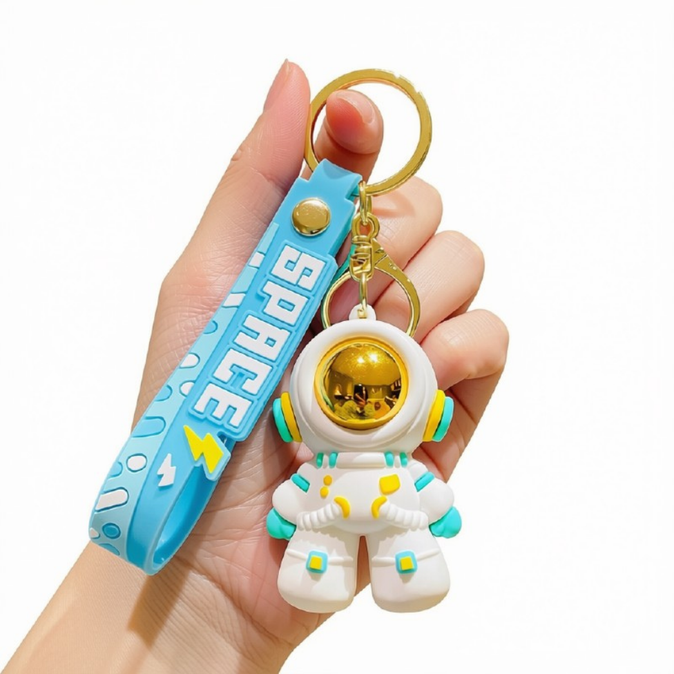 Porte-Clés Astronaut Créatif pour Sac à Dos et Clé Voiture – image 2