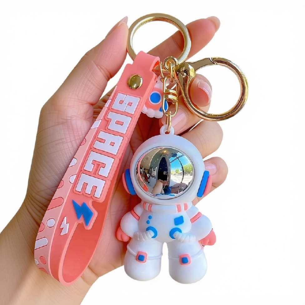 Porte-Clés Astronaut Créatif pour Sac à Dos et Clé Voiture – image 3