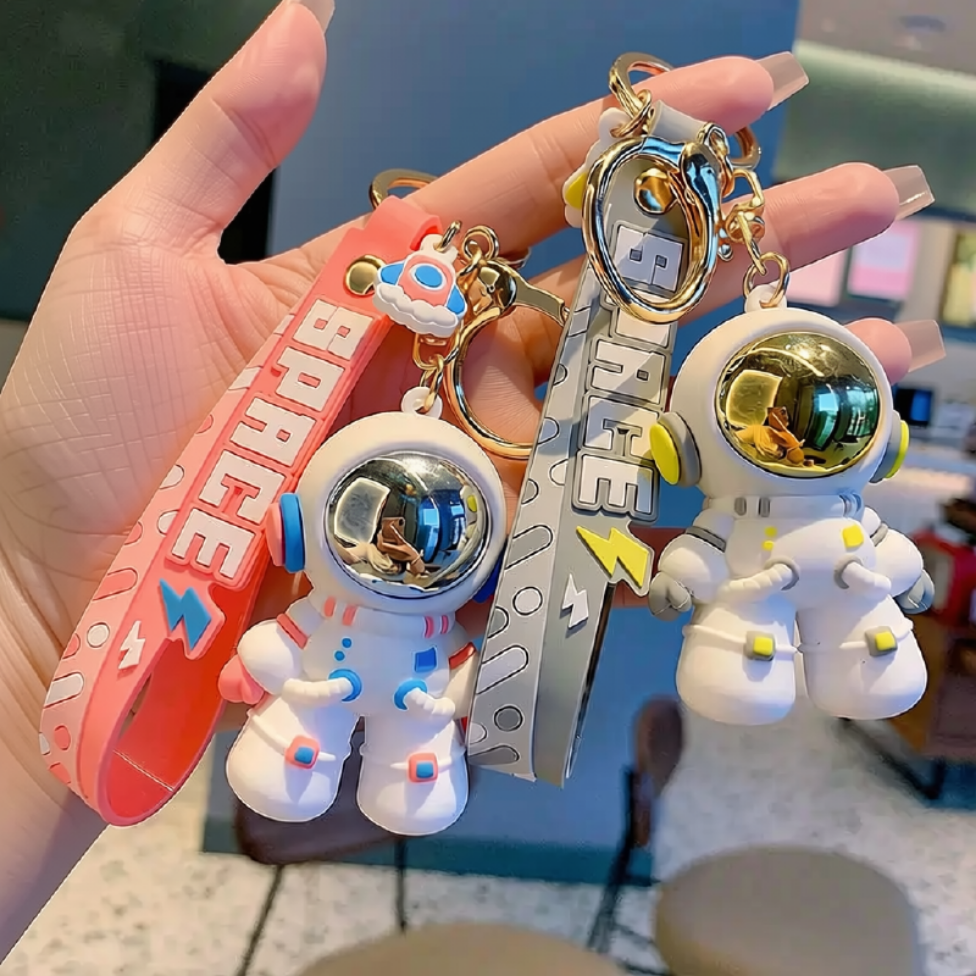 Porte-Clés Astronaut Créatif pour Sac à Dos et Clé Voiture – image 5