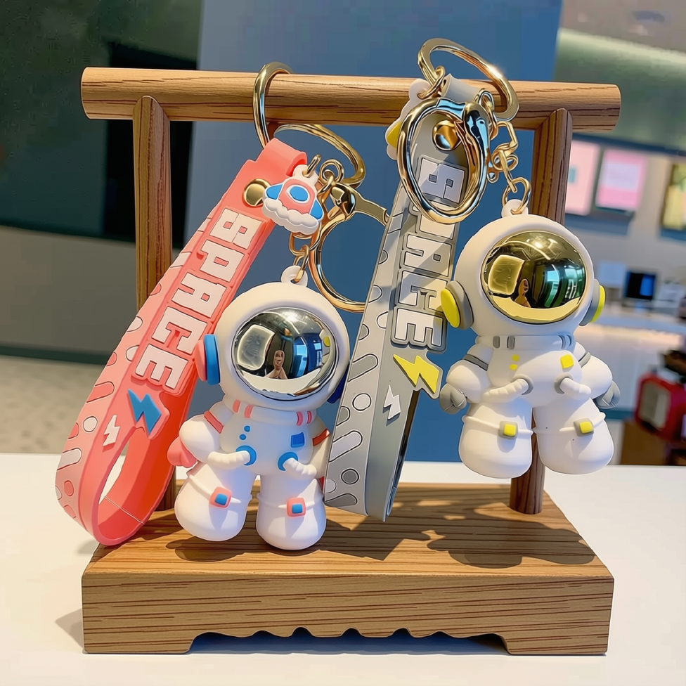 Porte-Clés Astronaut Créatif pour Sac à Dos et Clé Voiture – image 6