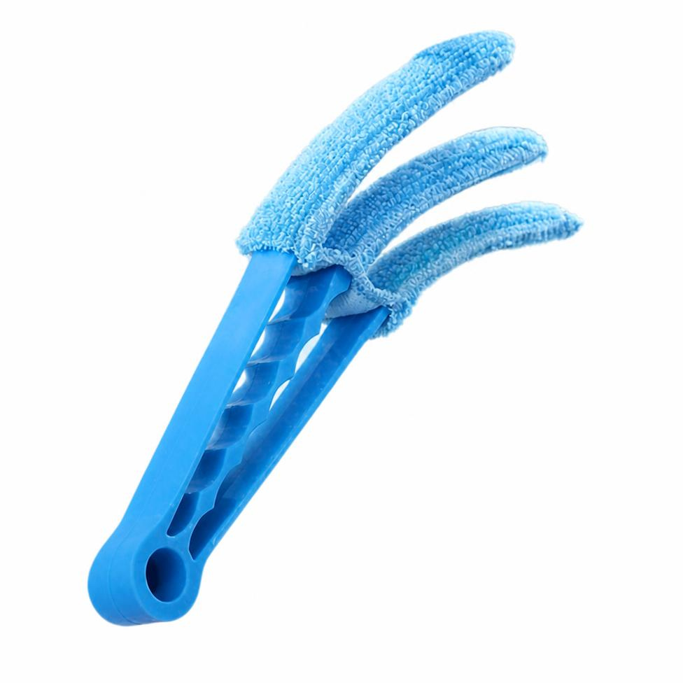 Lot de 2 Brosses de Nettoyage pour Stores de Fenêtre avec 3 Lames, Accessoires Maison – image 2