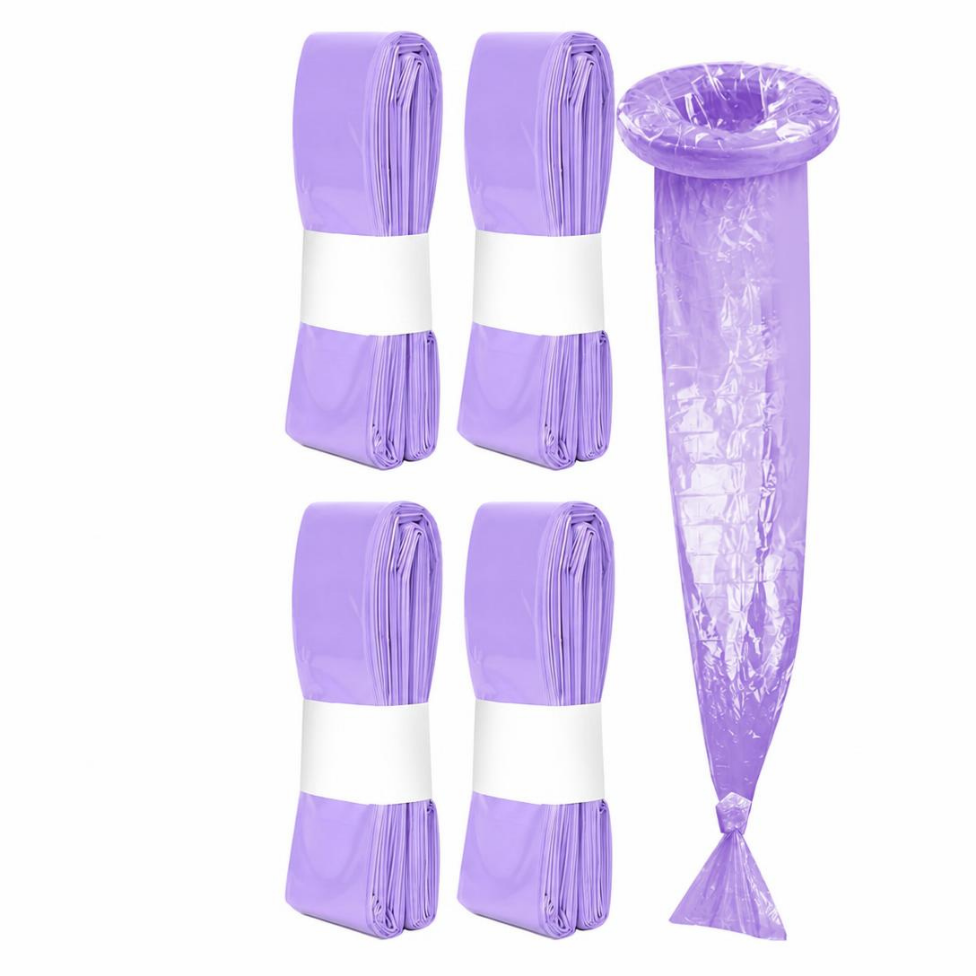 Lot de 3 Boîtes Sacs Poubelle Violet 16.5*4cm – image 3