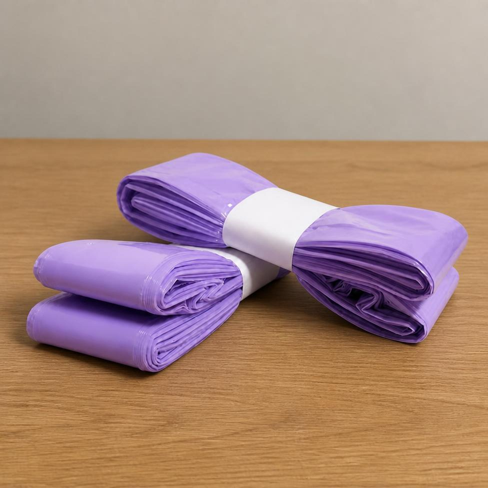 Lot de 3 Boîtes Sacs Poubelle Violet 16.5*4cm – image 6