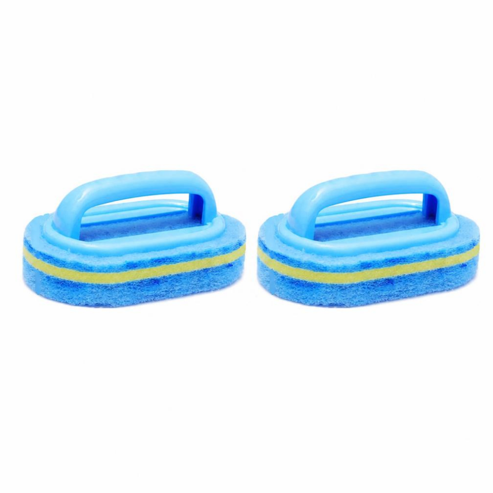 Lot de 3 Éponges Bleue pour Nettoyage Cuisine, Maison, avec Poignée, Accessoires Cuisine – image 2