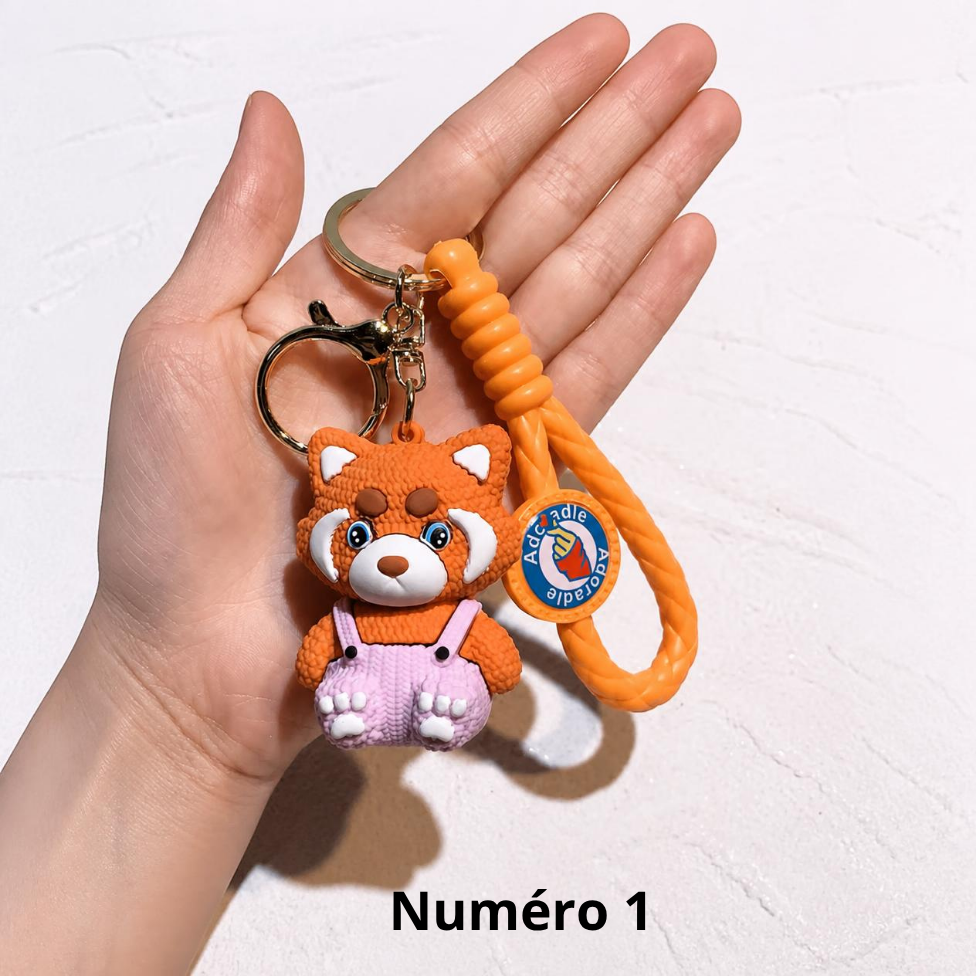 Porte-Clés Mignon Dessin Animé,Porte-Clés Sac à Dos – image 4
