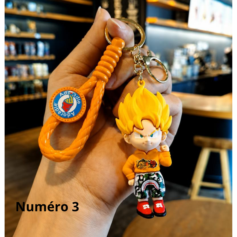 Porte-Clés Mignon Dessin Animé,Porte-Clés Sac à Dos – image 6