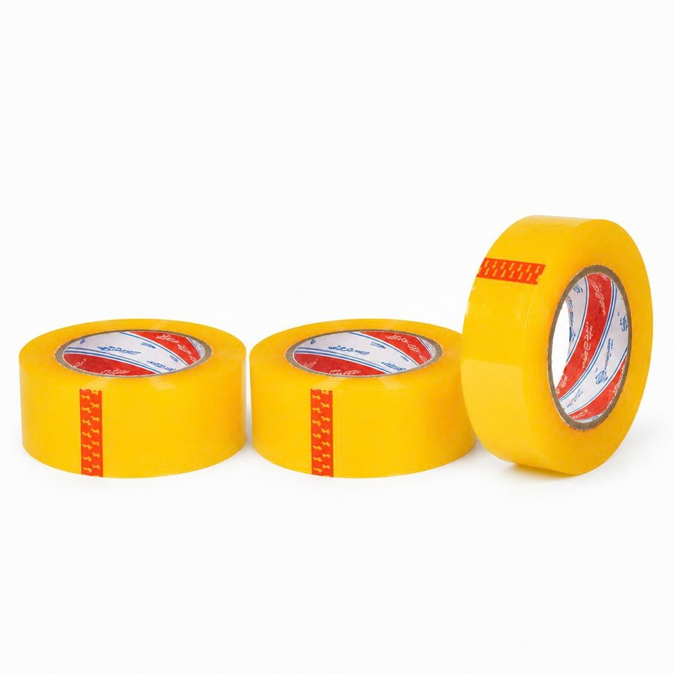 Lot de 2 Rubans Adhésif d'Emballage de 50 m,Résistant à la Chaleur, en Matériau OPP, pour la Fermeture de Cartons, Largeur 45 mm – image 2
