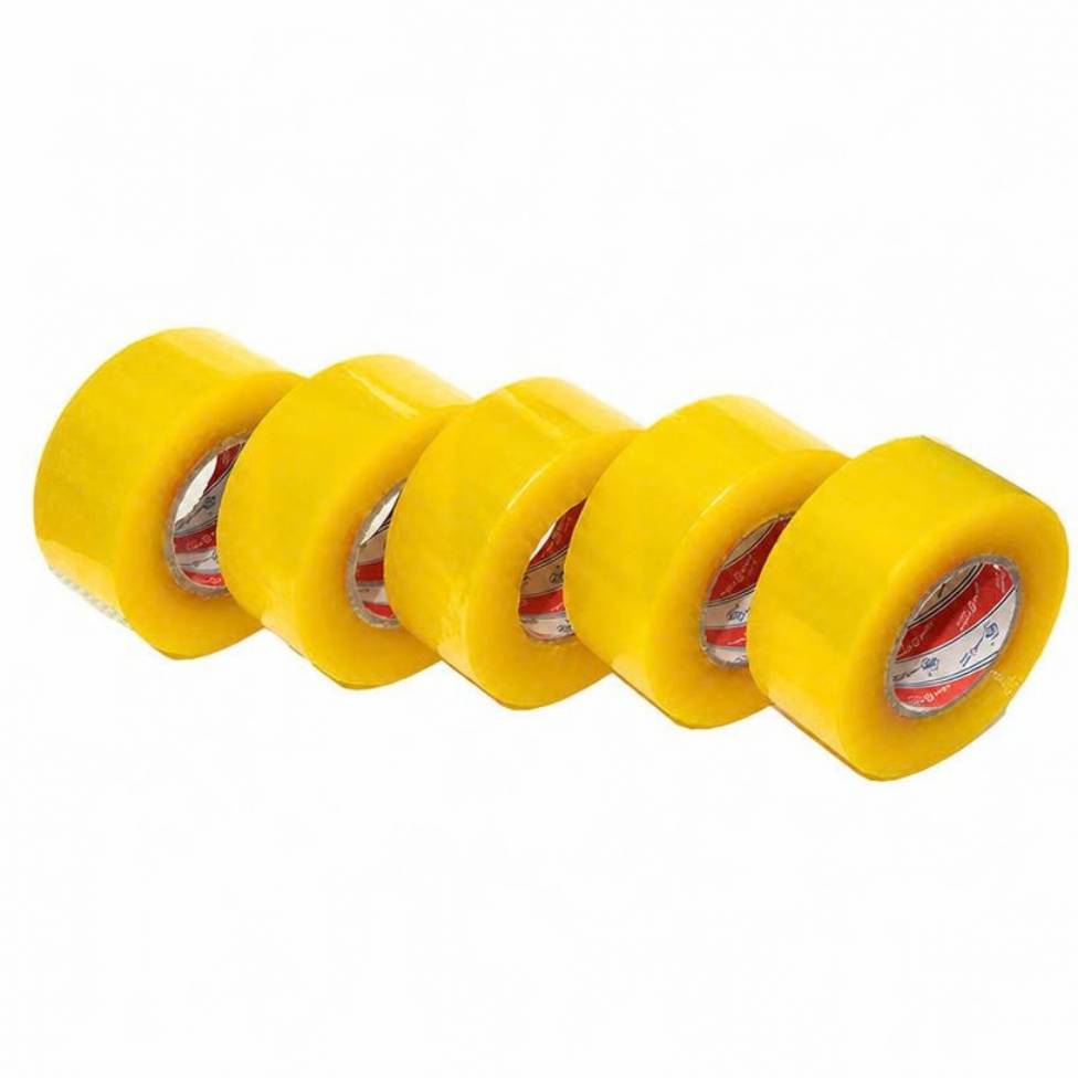 Lot de 2 Rubans Adhésif d'Emballage de 50 m,Résistant à la Chaleur, en Matériau OPP, pour la Fermeture de Cartons, Largeur 45 mm – image 3