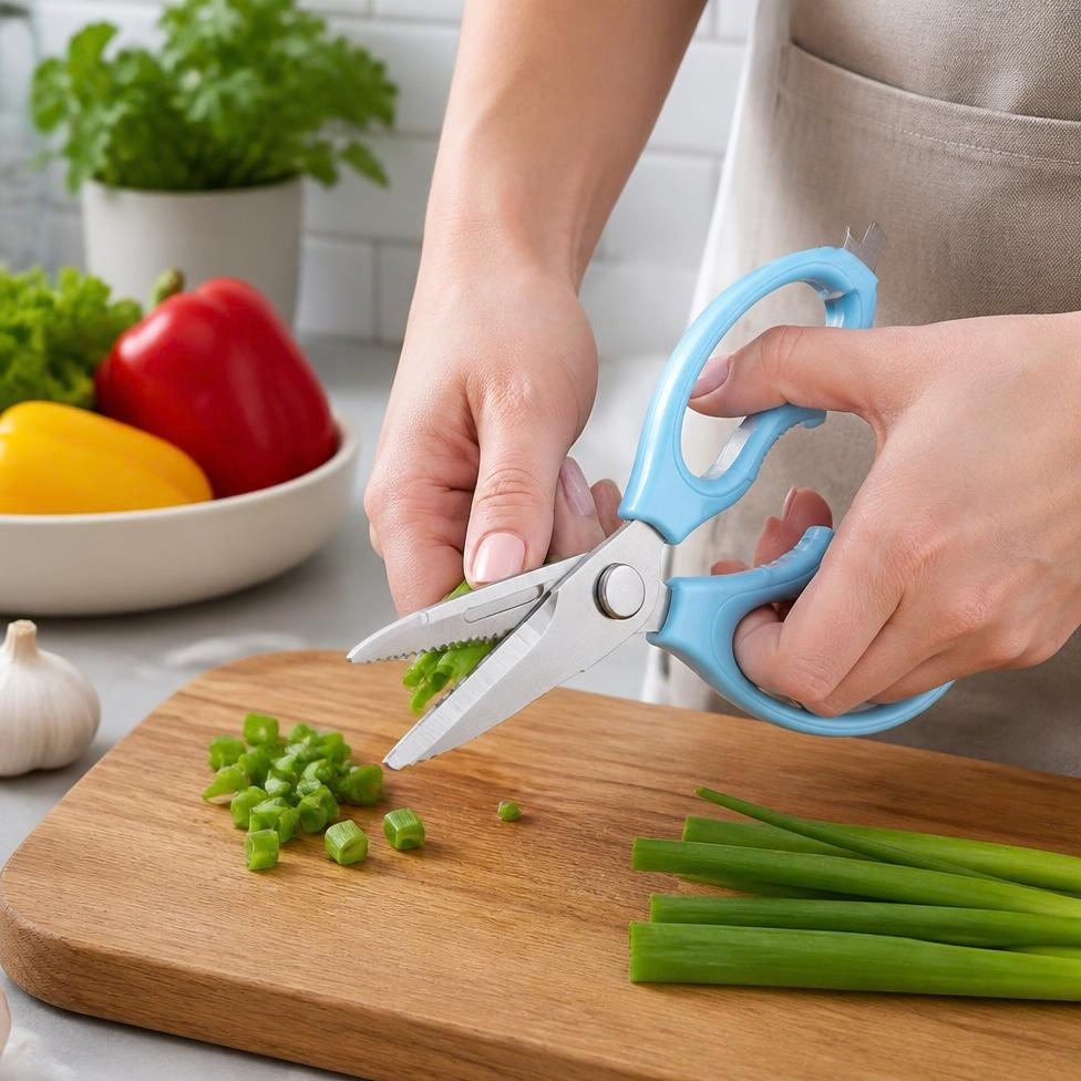 Ciseau de Cuisine de Haute Qualité en Acier Inoxydable pour Couper Viande,Poulet,Légumes