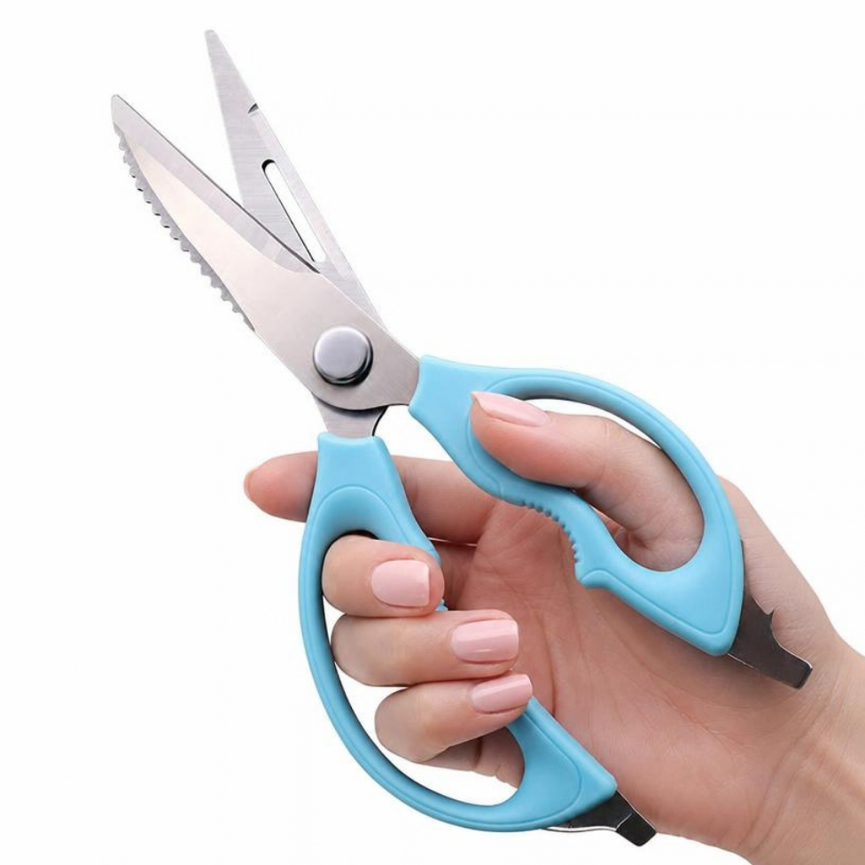 Ciseau de Cuisine de Haute Qualité en Acier Inoxydable pour Couper Viande,Poulet,Légumes – image 4