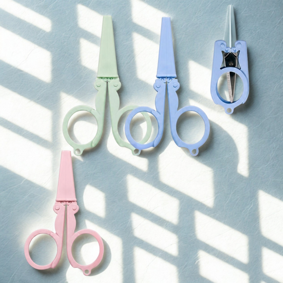Lot de 3 Mini Ciseaux Pliables pour École, Fournitures Scolaire – image 6