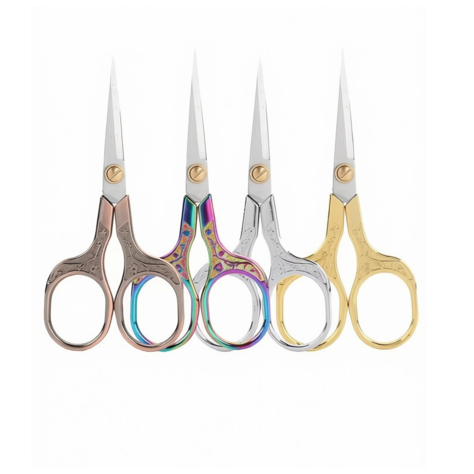 Lot de 4 Ciseaux de Voyage pour Utilisation Quotidienne,Fournitures Scolaire – image 2
