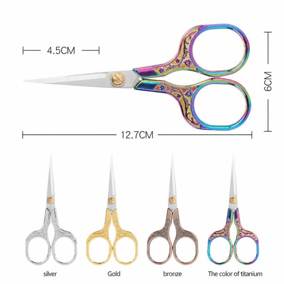Lot de 4 Ciseaux de Voyage pour Utilisation Quotidienne,Fournitures Scolaire – image 5