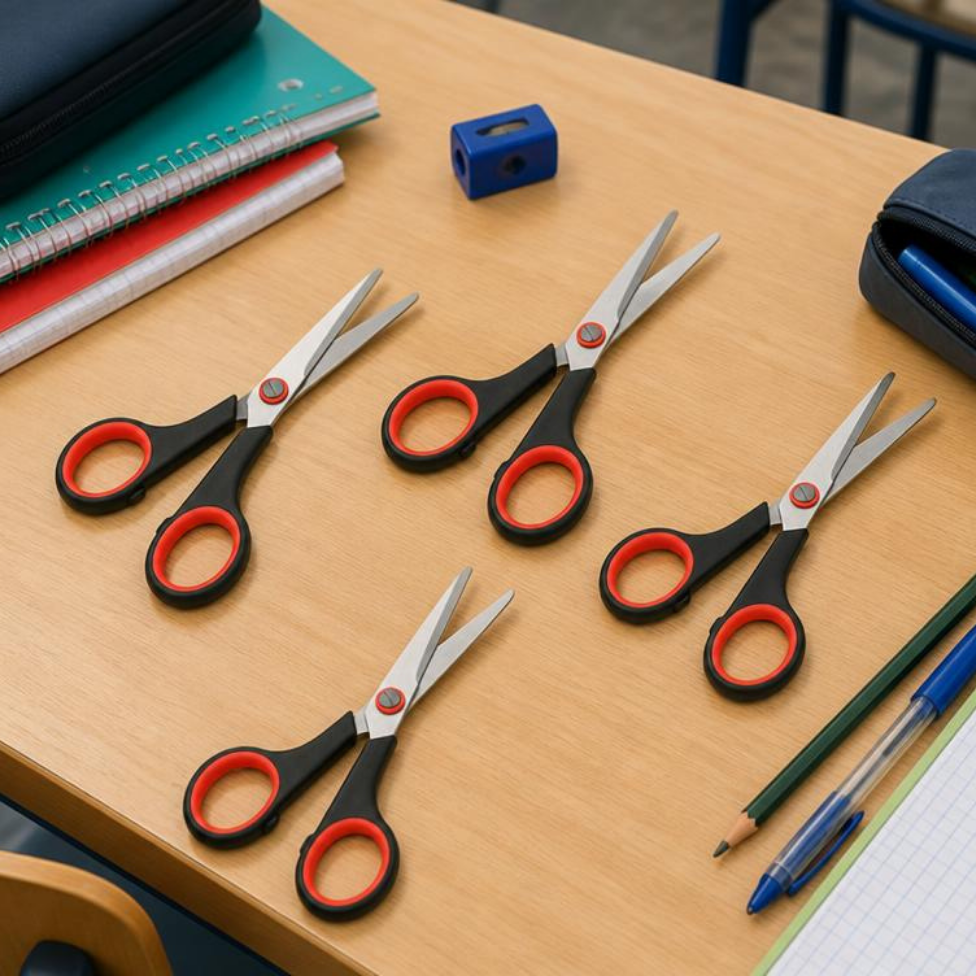 Ciseau de Qualité Supérieur pour Étudiant,Enfant,Fournitures Scolaire – image 4