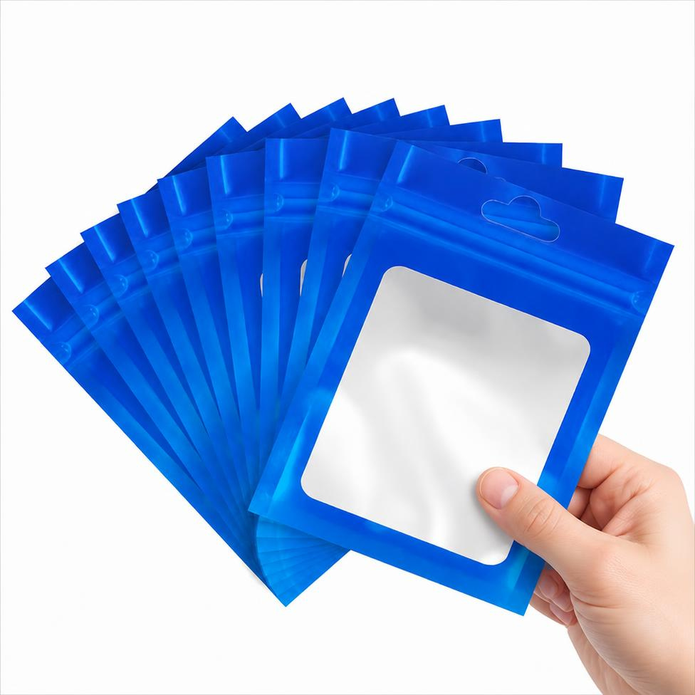 Lot de 10 Sacs Refermables Anti-Odeurs 6*10 cm, Sacs à Fermeture Éclaire,Résistants à l'Humidité – image 6