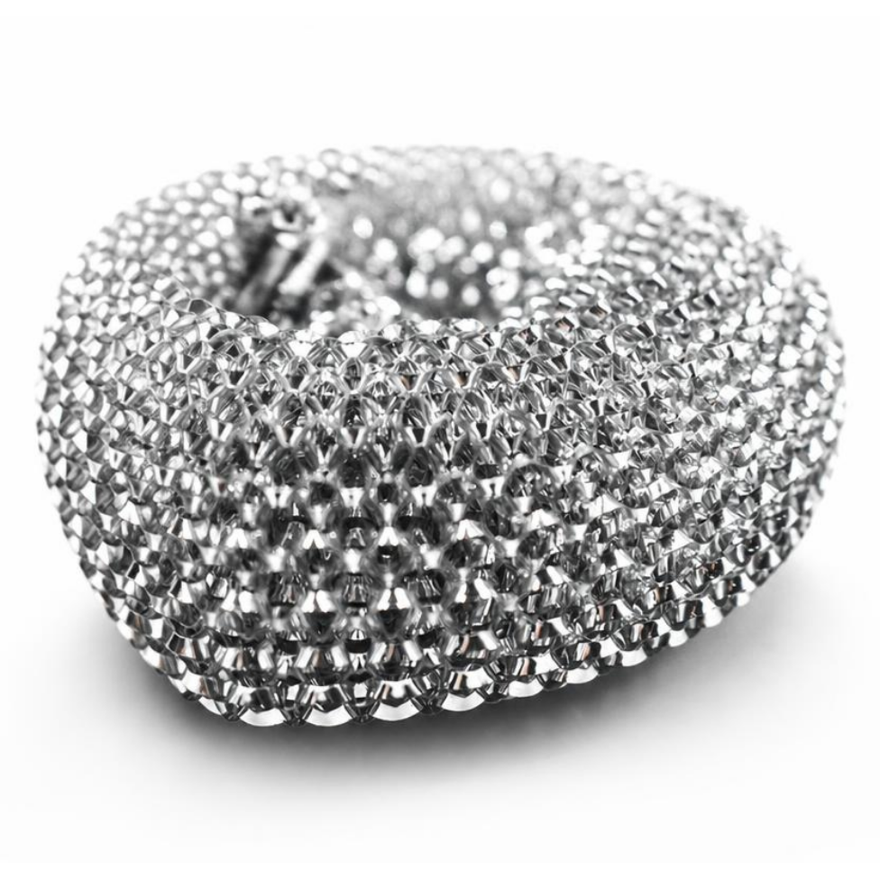 Brosse à Vaisselle avec Long Manche en PP et Boule en Acier Inoxydable,Accessoires Cuisine – image 5