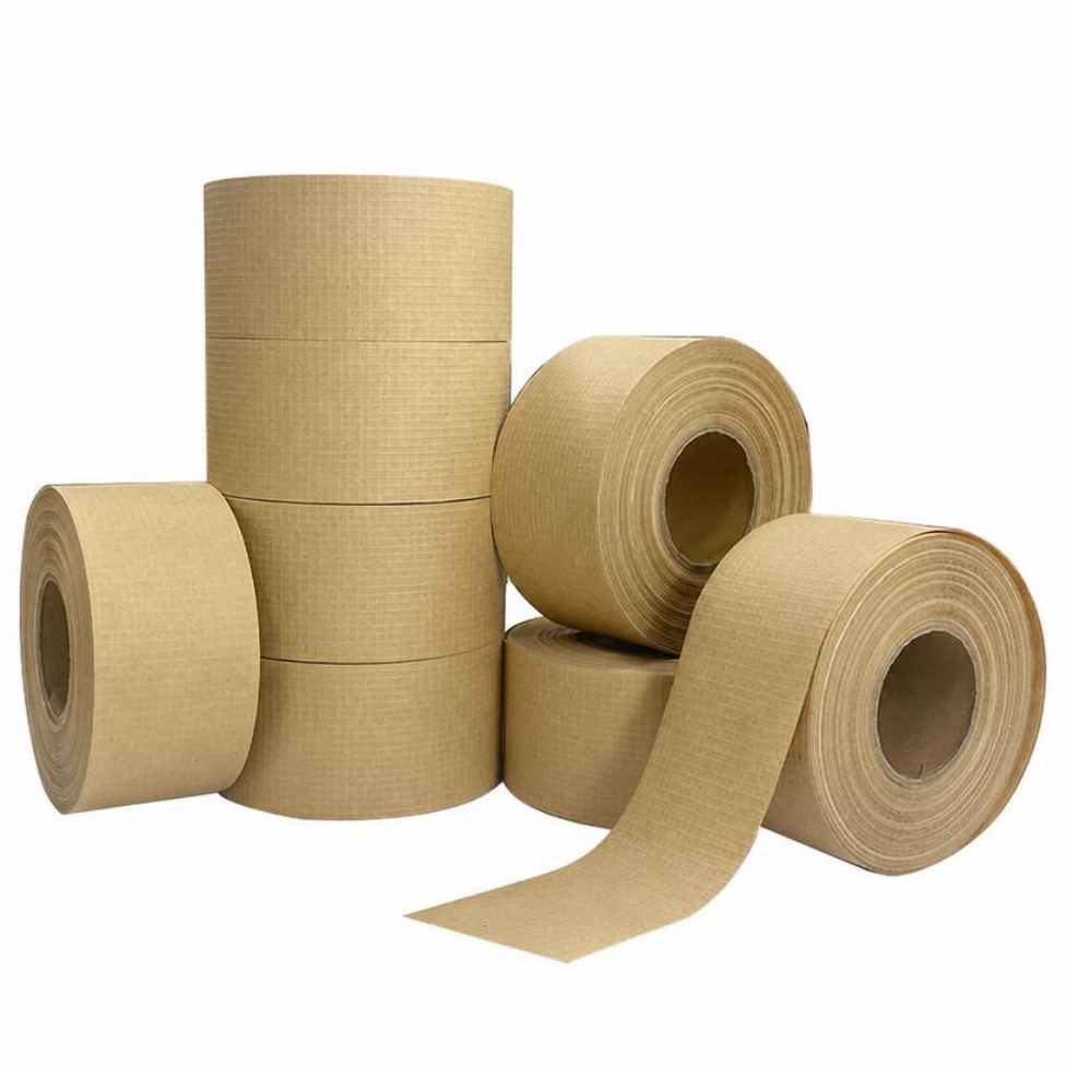 Ruban Adhésif Écologique en Papier Kraft pour Scellage de Cartons, Emballage et Expédition – image 2