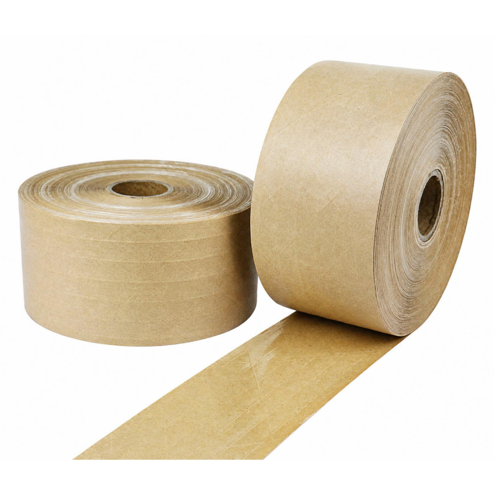 Ruban Adhésif Écologique en Papier Kraft pour Scellage de Cartons, Emballage et Expédition – image 4