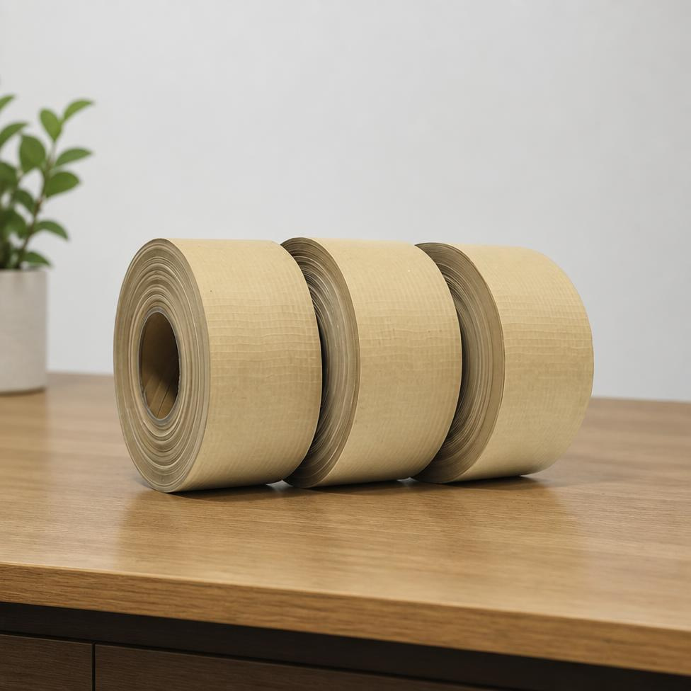 Ruban Adhésif Écologique en Papier Kraft pour Scellage de Cartons, Emballage et Expédition – image 6
