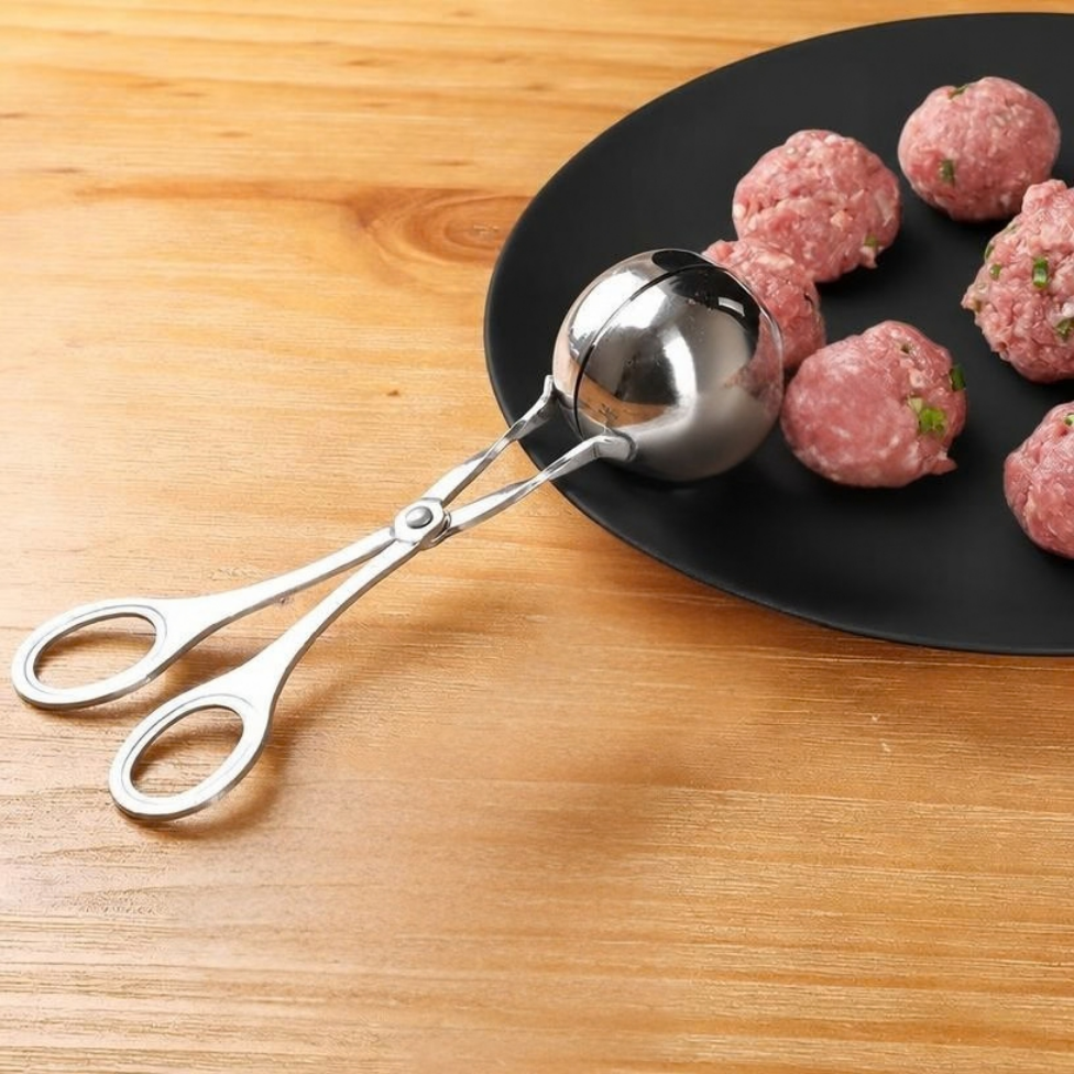 Fabricant de Boulettes de Viande en Acier Inoxydable Pratique,Pince à Boulettes,Accessoires Cuisine – image 2