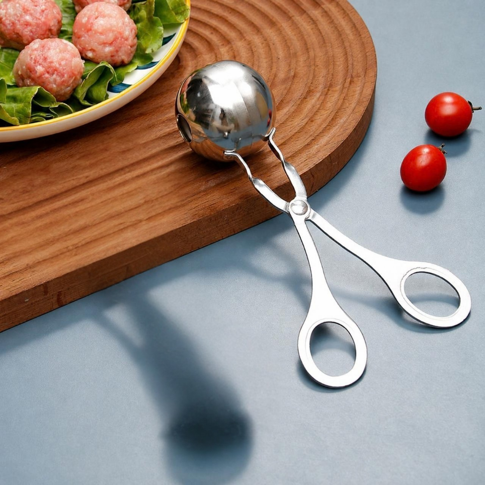 Fabricant de Boulettes de Viande en Acier Inoxydable Pratique,Pince à Boulettes,Accessoires Cuisine – image 3