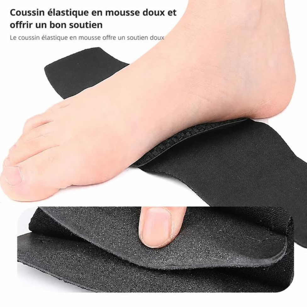 Bretelle de Soutien de la Voûte Plantaire pour le Soulagement de la Fasciite Plantaire – image 4