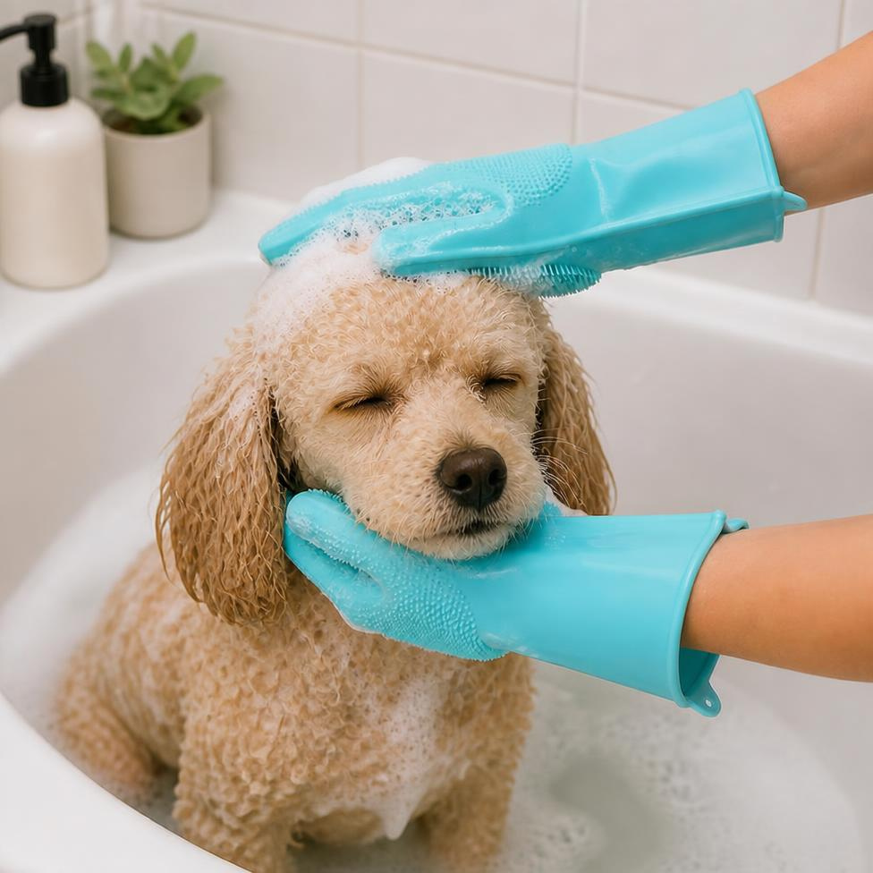 Gant de Nettoyage en Silicone pour Animaux – image 4
