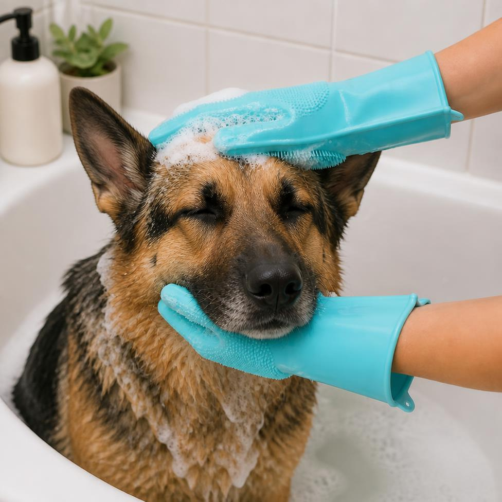 Gant de Nettoyage en Silicone pour Animaux – image 5