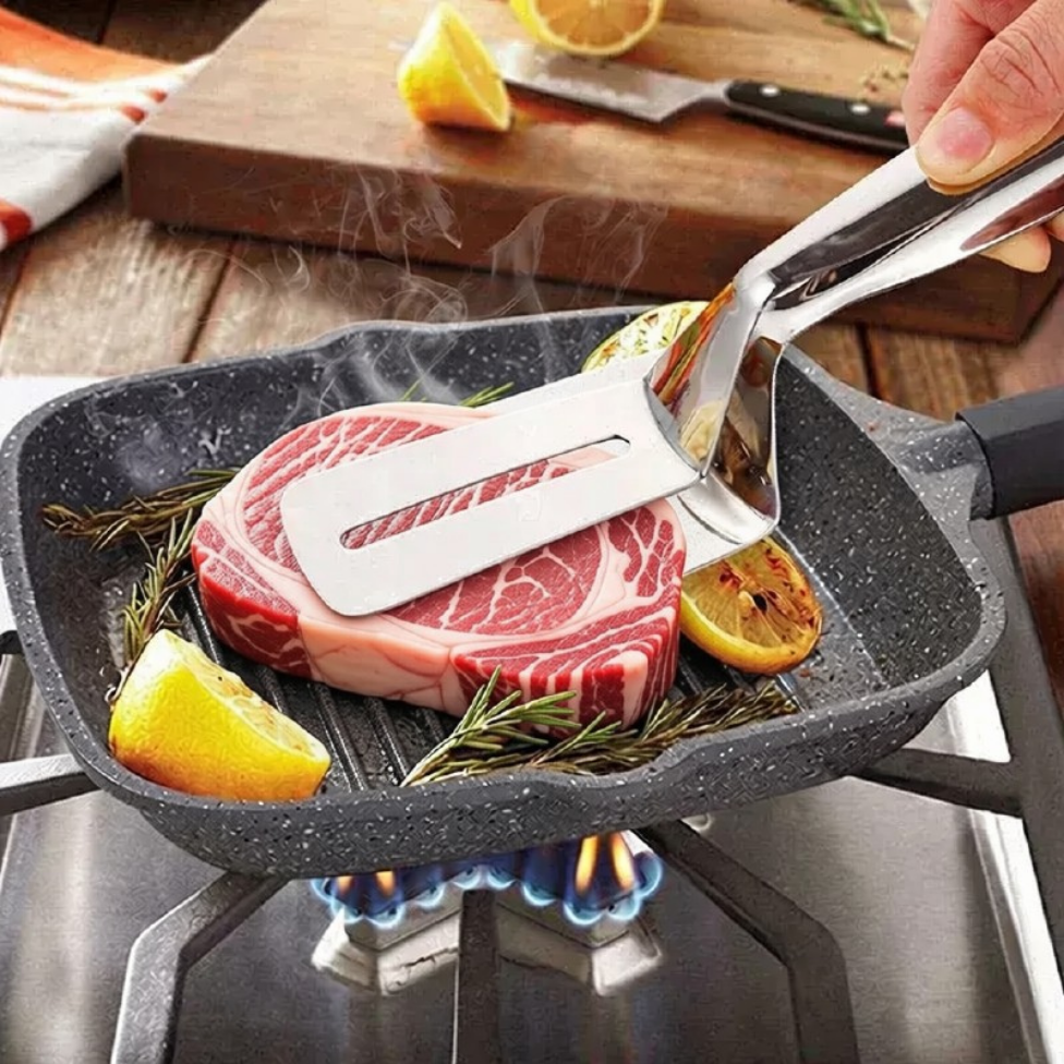 Pince à Steak en Acier Inoxydable,Accessoires Cuisine – image 6