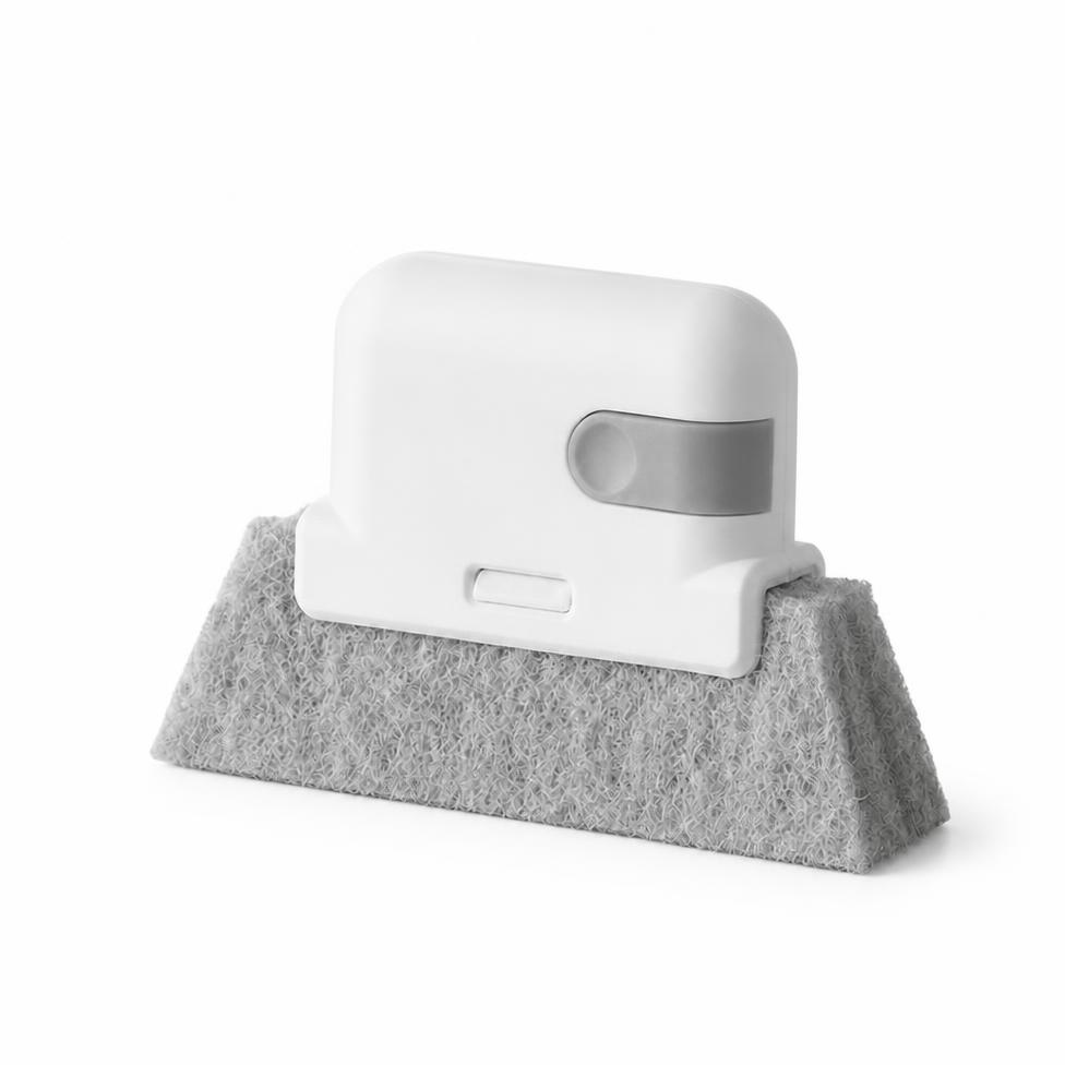 Brosse de Nettoyage pour Rainures de Fenêtres, Outil de Nettoyage de Vitres pour Portes Coulissantes,Accessoirs Maison – image 3