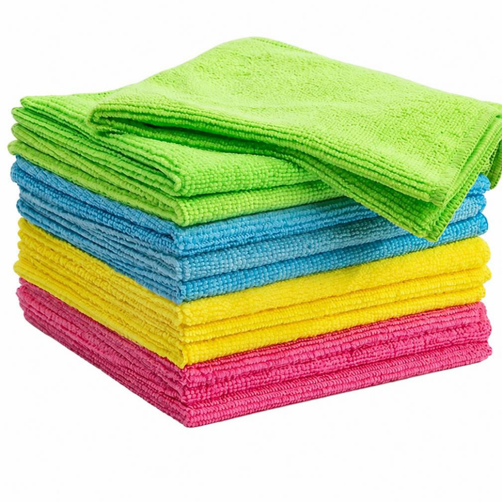 Lot de 4 Serviettes de Nettoyage  25*25*1cm