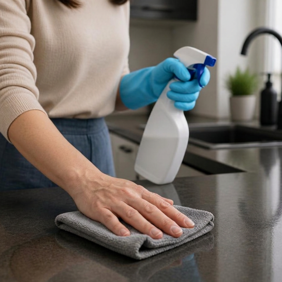 Gant de Nettoyage en Silicone Multi-Usages pour Vaisselle, Bain et Ménage – image 3