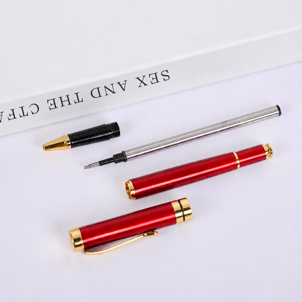 Stylo à Bille en Métal de Luxe, Cadeau d'Affaires,Écriture Fluide, Pointe de 0,5 mm – image 6