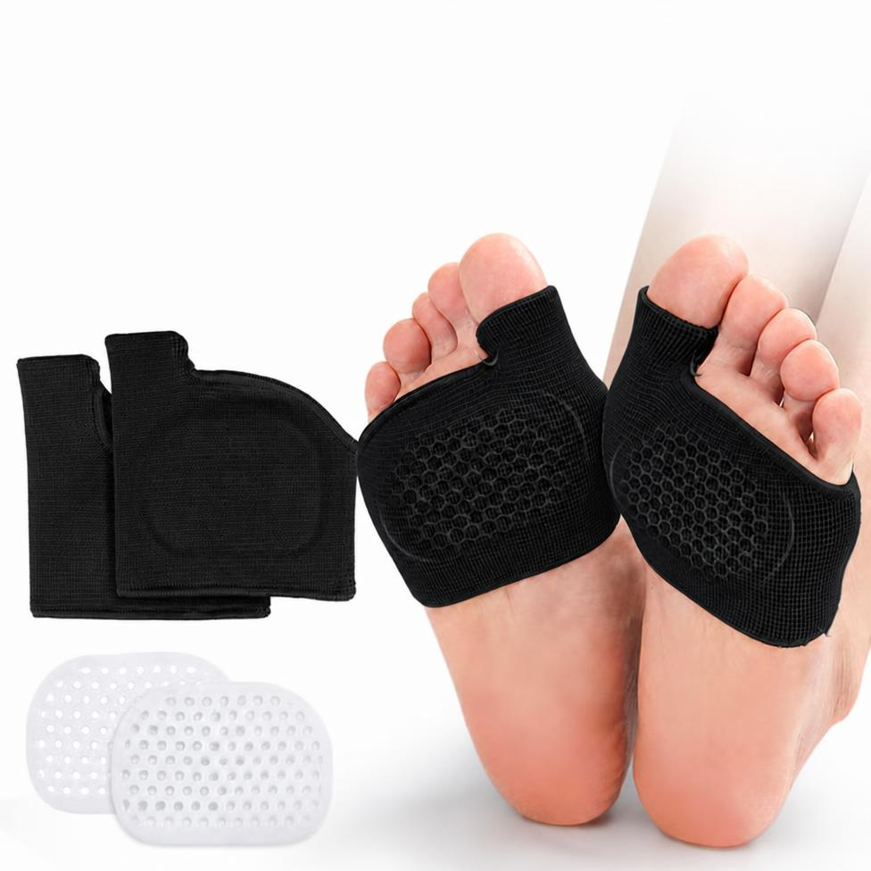 Paire Coussins Métatarsien pour l'Avant-Pied pour Homme et Femme,Coussins de Pied pour Soulager la Douleur du Névrôme de Morton, Métatarsalgie, Sésamoïdite, Callosités