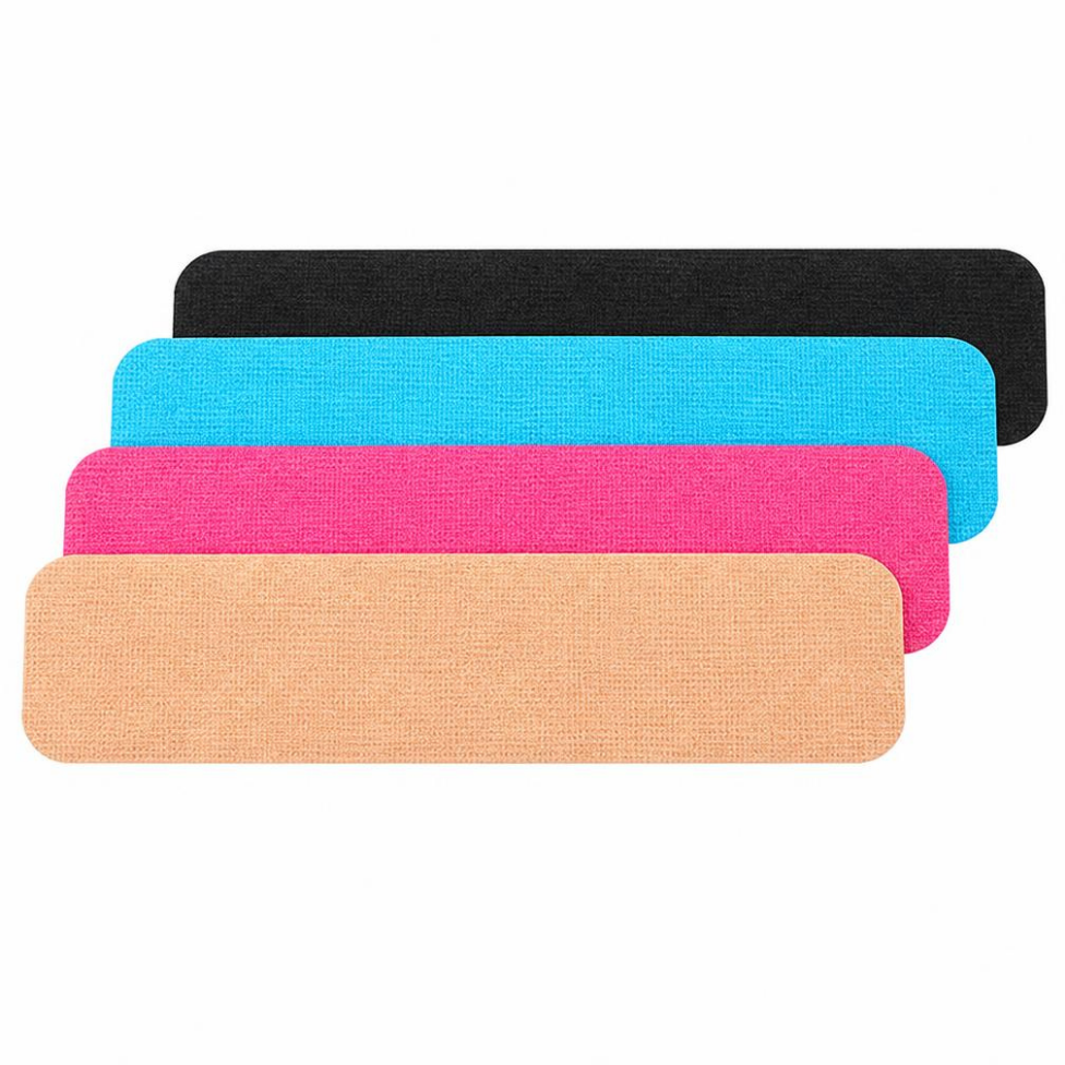 Lot de 5 Bandes de Kinésiologie Prédécoupées pour Genoux, Bande Élastique et Imperméable pour Peau Bande de Kinésiologie Soulagement Douleur et Accessoires Soutien Pré-découpées pour Genoux – image 6