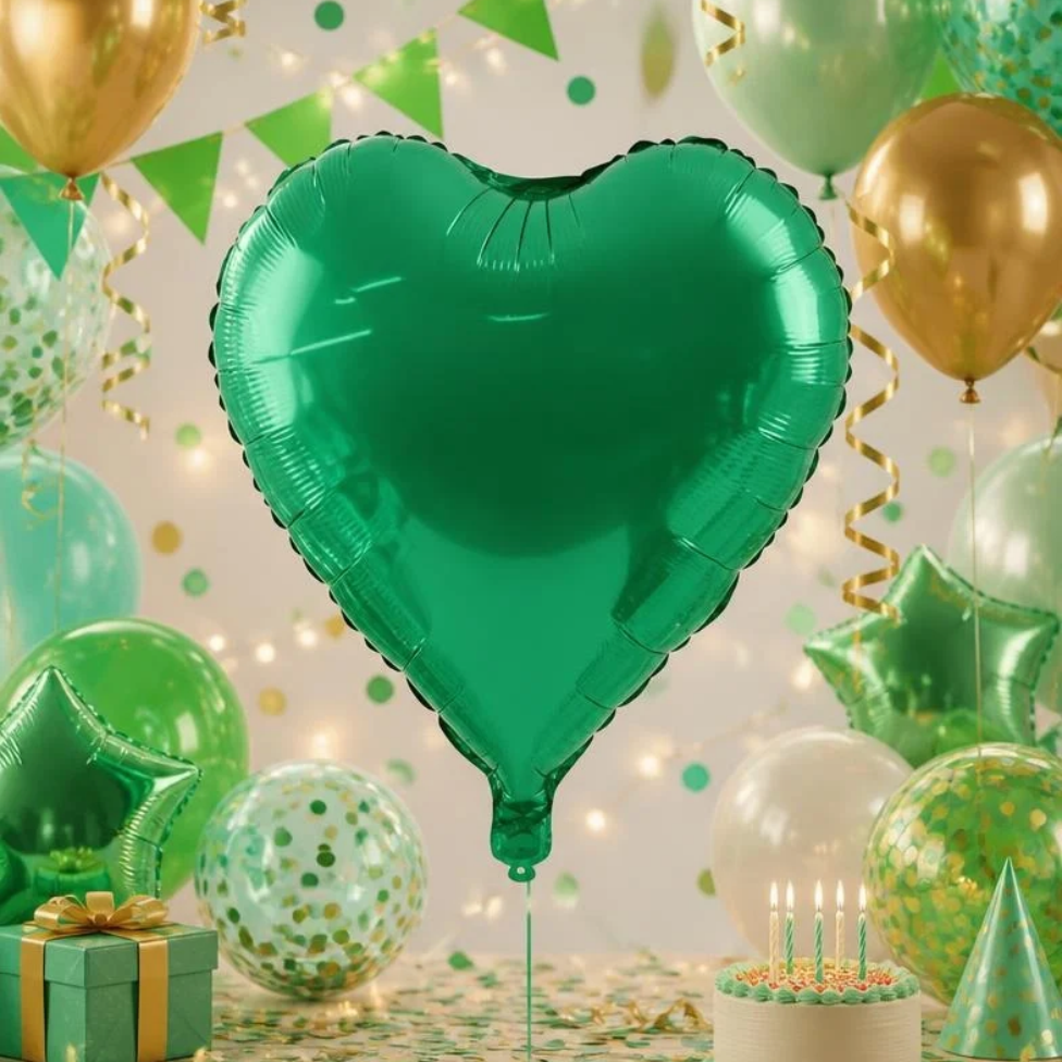 Ballon en Forme de Coeur de 18 Pouces, pour Anniversaire,Mariage,Fête,Décoaration – image 4