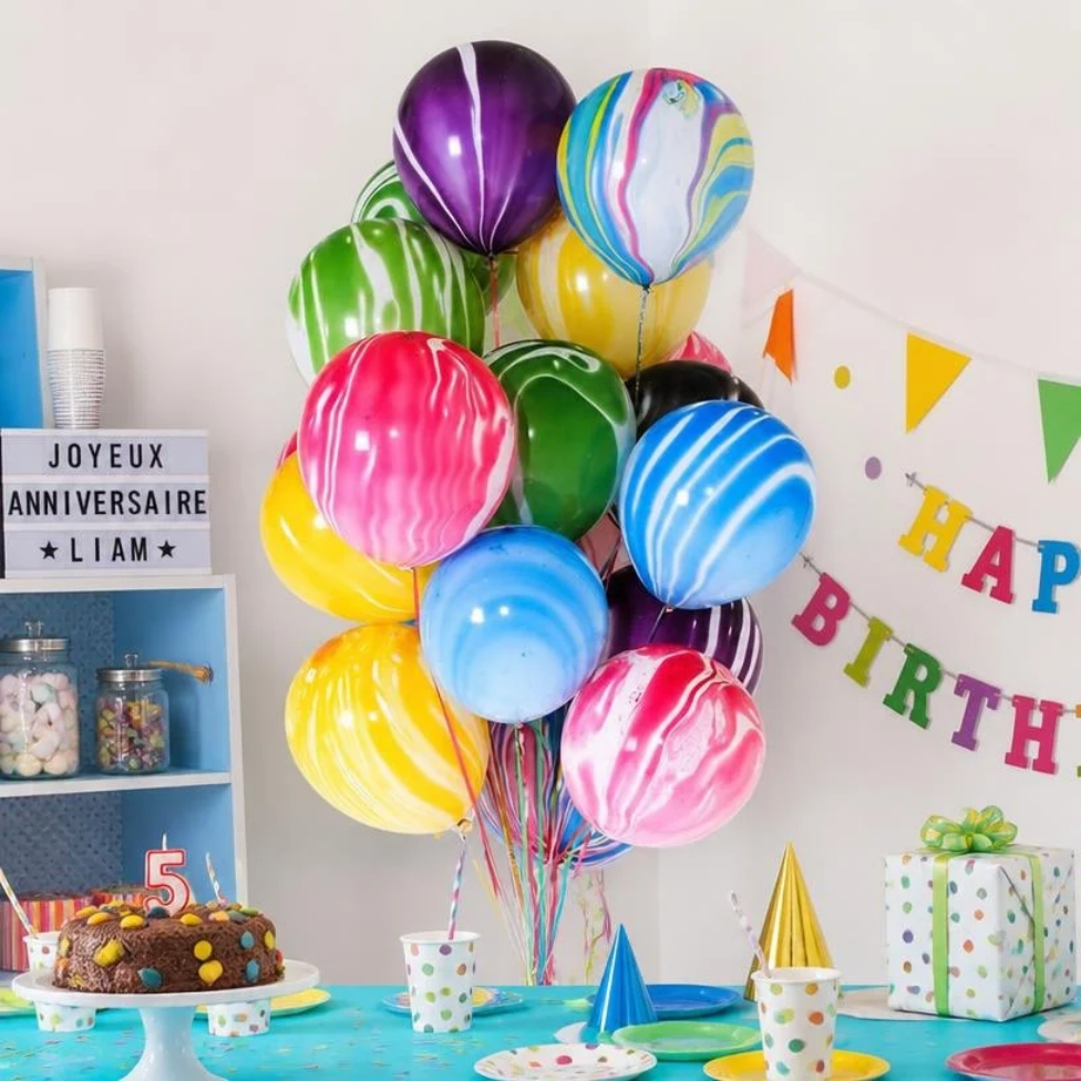 Ballon en Latex pour Anniversaire,Fête,Décoaration,50 pcs – image 4