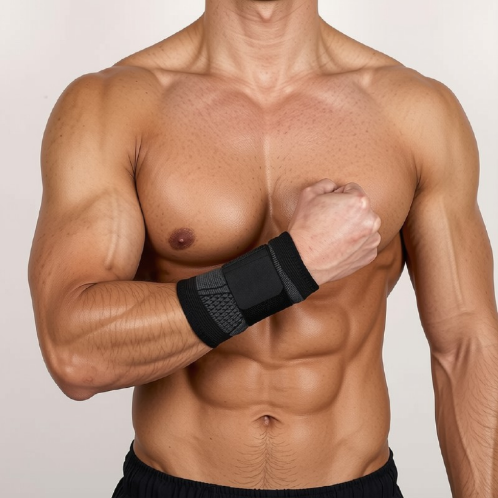 Attelle de Soulagement de la Douleur au Poignet,Manchon de Soutien de Poignet à Compression Réglable – image 2