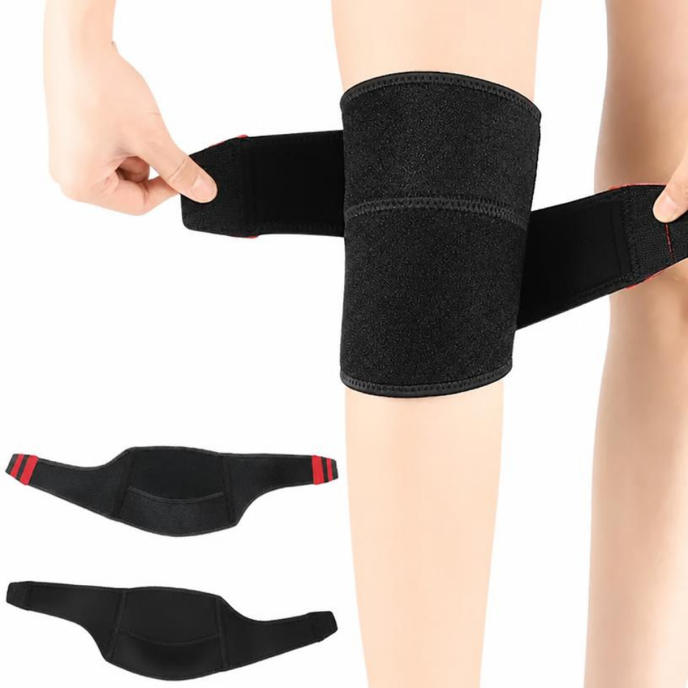 Genouillère avec Stabilisateurs Latéraux pour Genou,Support de Douleur au Genou pour Hommes et Femmes, Support de Compression Réglable – image 5