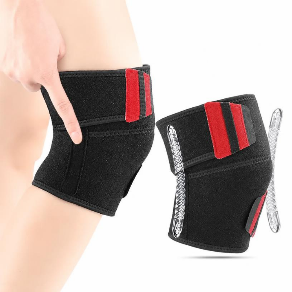 Genouillère avec Stabilisateurs Latéraux pour Genou,Support de Douleur au Genou pour Hommes et Femmes, Support de Compression Réglable – image 6