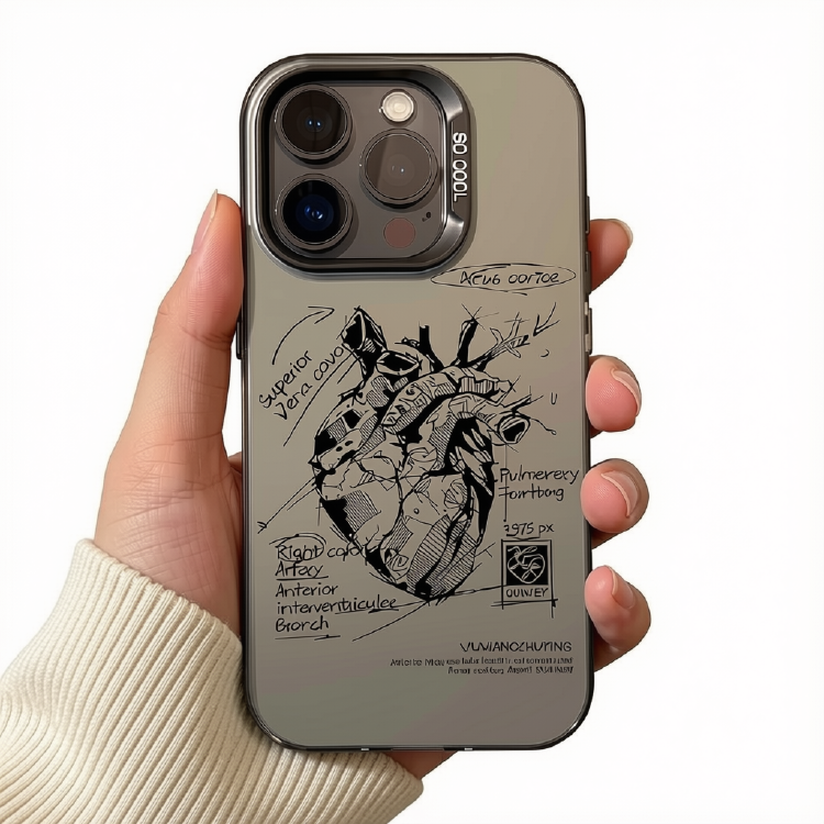Coque de Téléphone Motif Dessin Animé Créatif,en TPU,pour Iphone 14 pro max, Iphone 15 pro max, Iphone 16 pro max – image 2