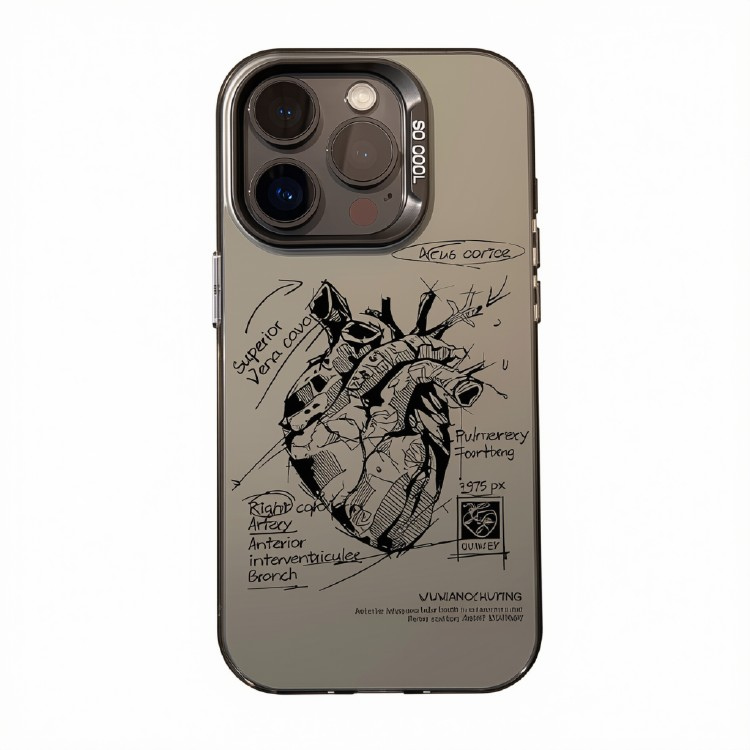 Coque de Téléphone Motif Dessin Animé Créatif,en TPU,pour Iphone 14 pro max, Iphone 15 pro max, Iphone 16 pro max – image 3