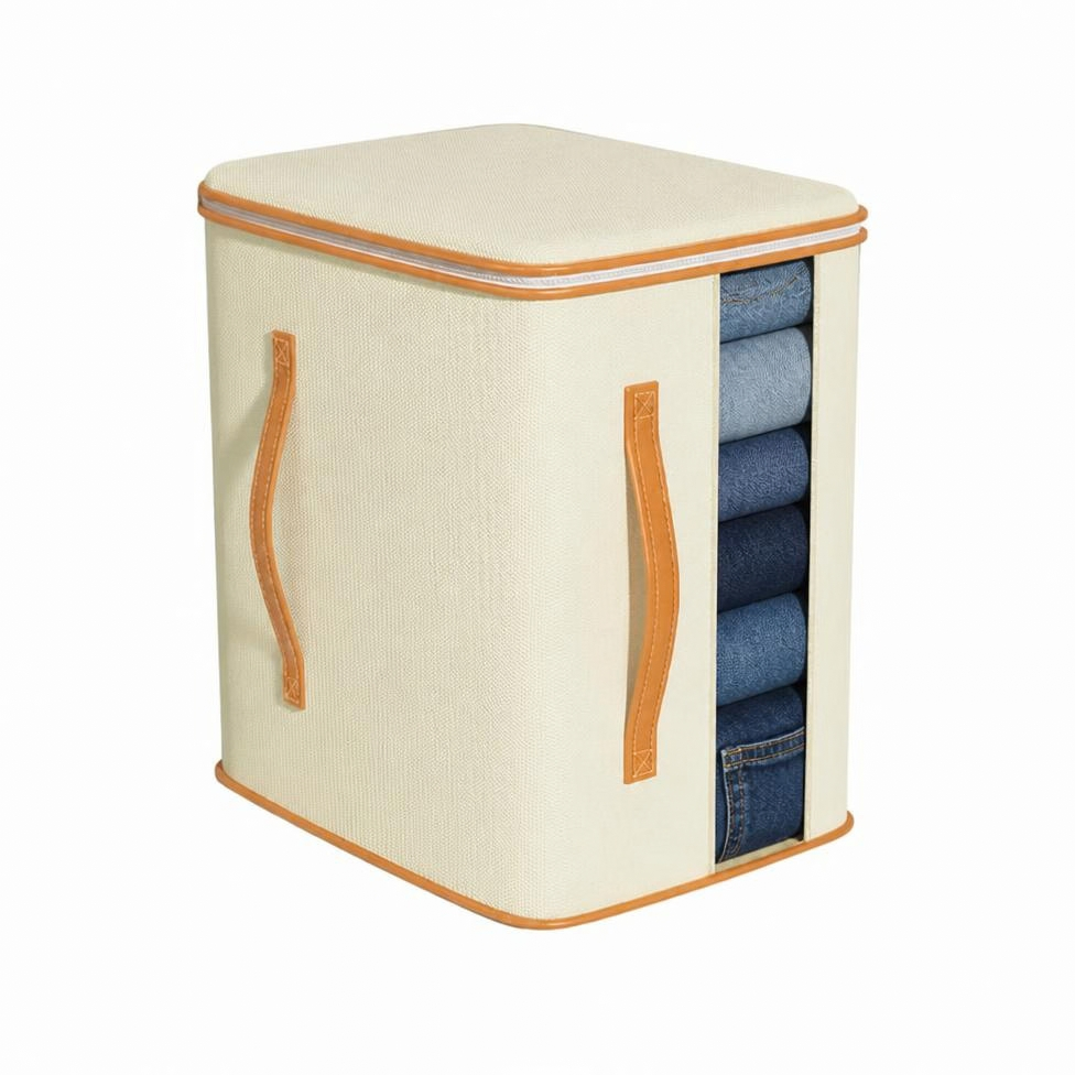 Boîtes de Rangement pour Vêtements,Organisateur de Vêtements,Sac de Rangement Pliables pour Couvertures