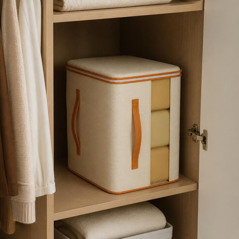 Boîtes de Rangement pour Vêtements,Organisateur de Vêtements,Sac de Rangement Pliables pour Couvertures – image 4